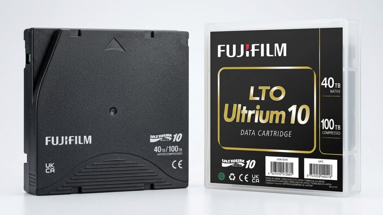 40TB LTO-10 tapes quietly go on sale for $494 — a single tape can hold 13,000,000 songs and up to 100TB of compressed data with a 400MB/s transfer rate