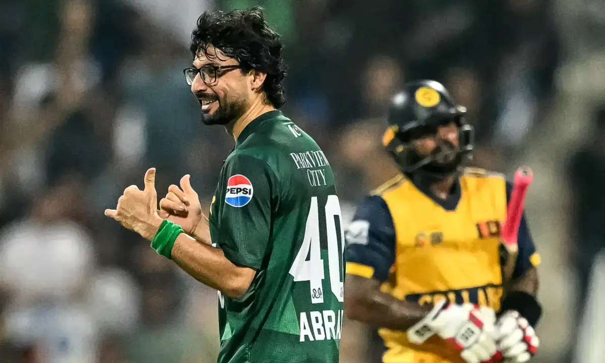 Abrar Ahmed rises to No. 1 in ICC T20I bowling rankings