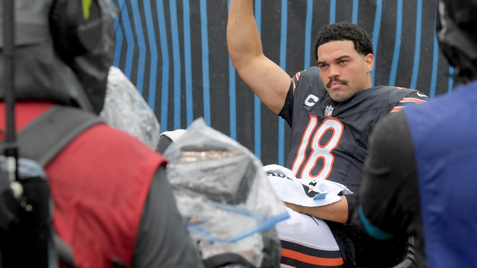 Bears say Caleb Williams is week-to-week with hamstring injury and will ‘miss some time’