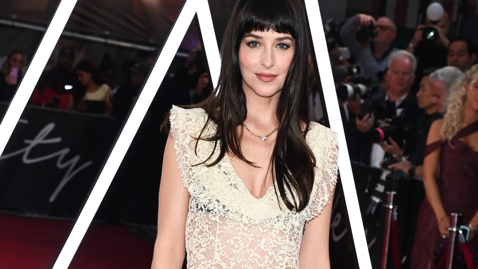 Dakota Johnson Goes Sheer for the U.K. Verity Screening
