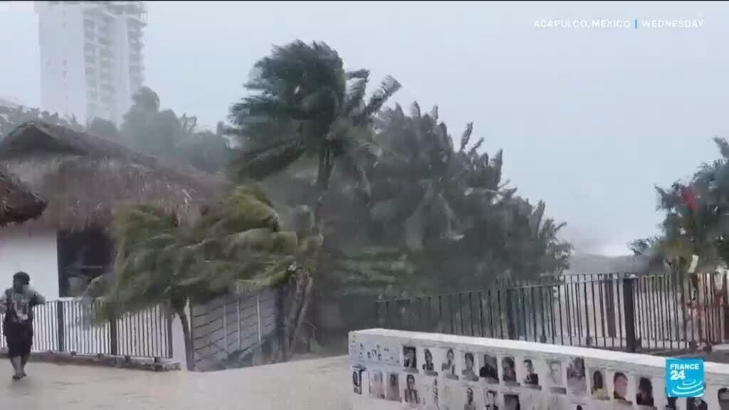 Fears of flooding, landslides as Hurricane Polo churns off Mexico coast