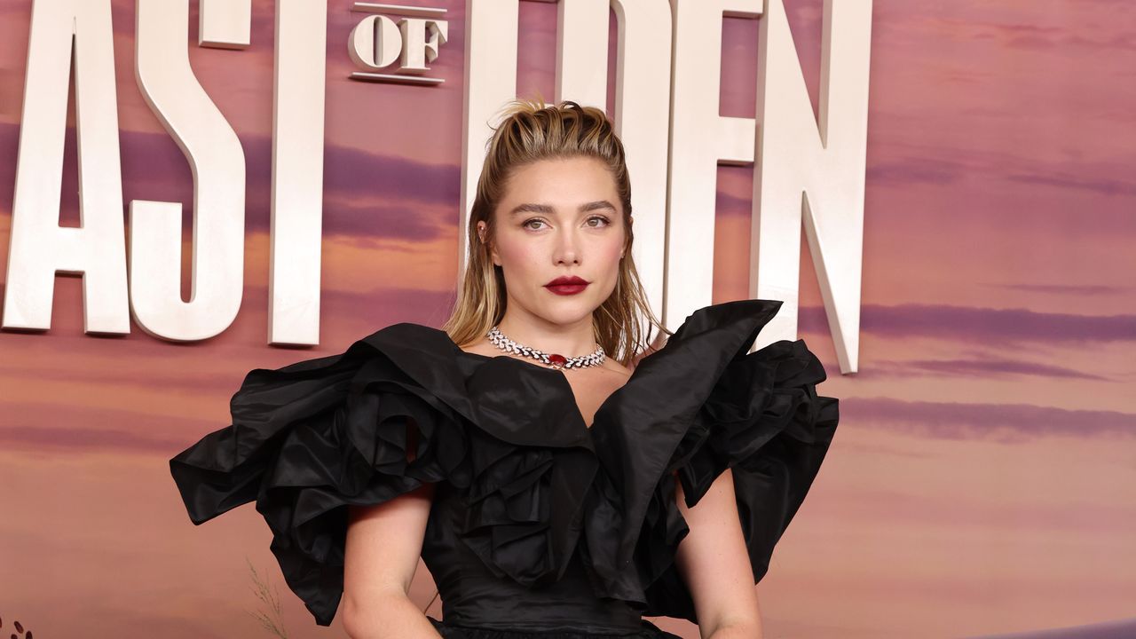 Florence Pugh Brings Oversized Ruffles and Naked Dressing to the ‘East of Eden’ Premiere