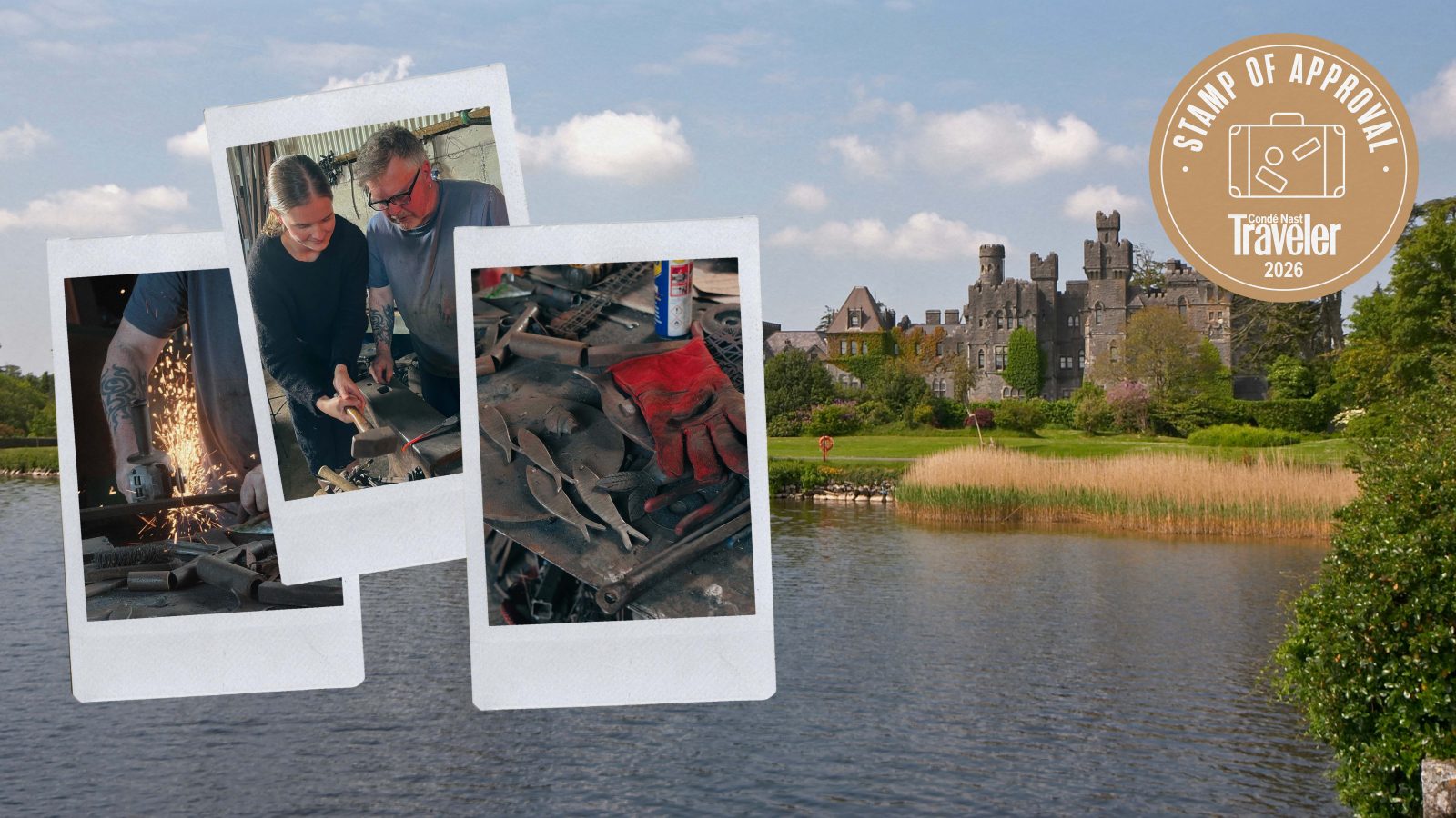 Here's What It's Like Shadowing a Blacksmith at Ashford Castle in Ireland—and How to Book the Experience Yourself