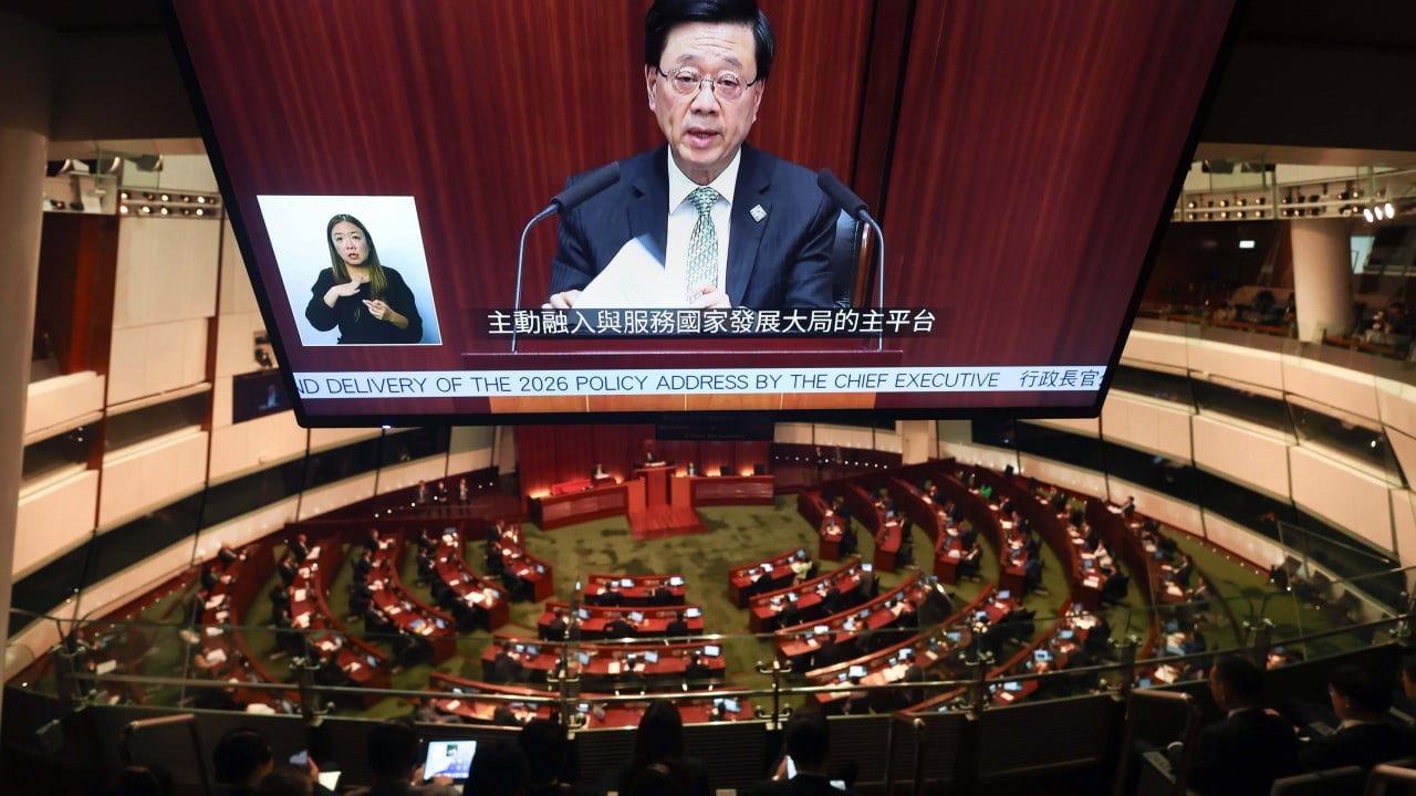 Historic moment for Hong Kong as John Lee delivers city’s first ever 5-year plan