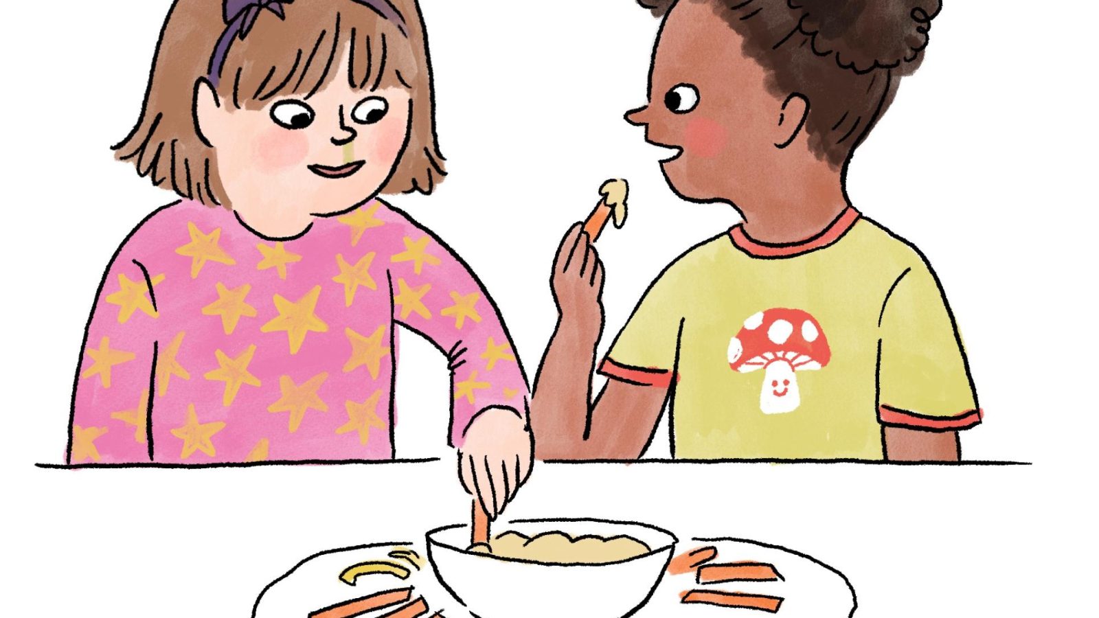 Is it true that … double-dipping food is unhygienic?