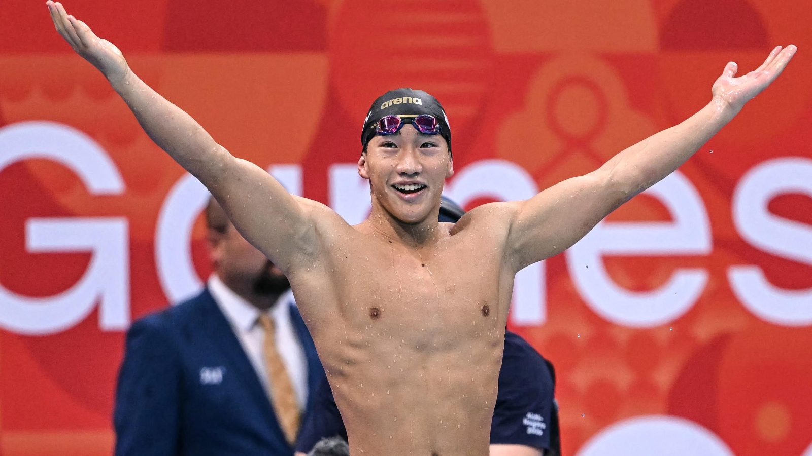 Japan teenager Shin Ohashi overcomes Covid and fever to smash breaststroke world record