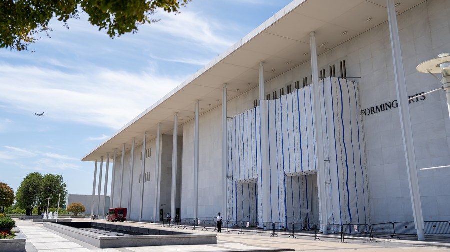 Judge blocks new Trump inscription on Kennedy Center