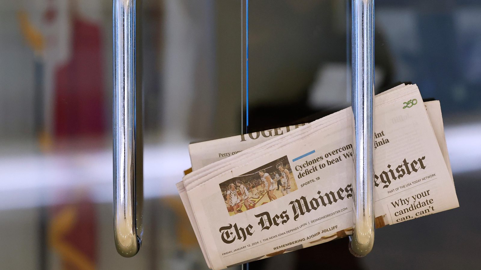 Judge dismisses Trump’s ‘extraordinary’ lawsuit against Iowa newspaper and pollster