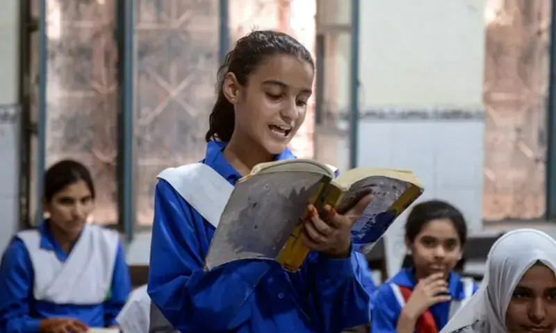 Lighter books with QR codes for montessori to grade-5 students in Punjab from April 2027