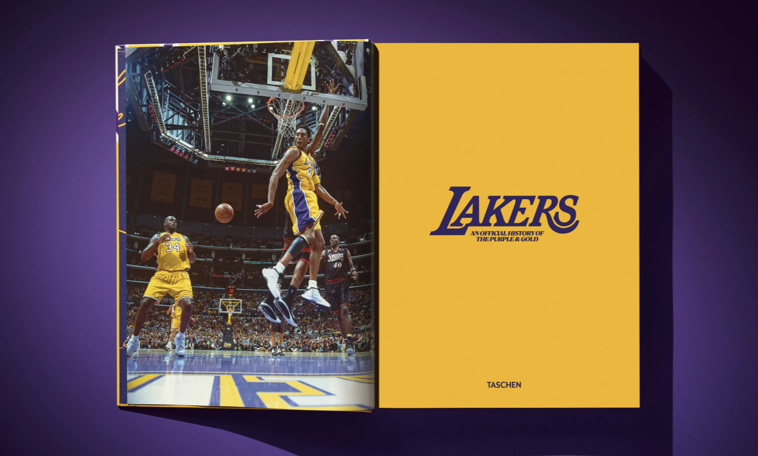 Los Angeles Lakers Release Official Photo Book Chronicling Seven Decades of Purple-and-Gold History
