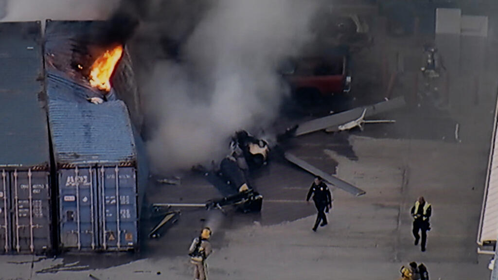 Media helicopter crashes in LA while covering bus collision, killing three