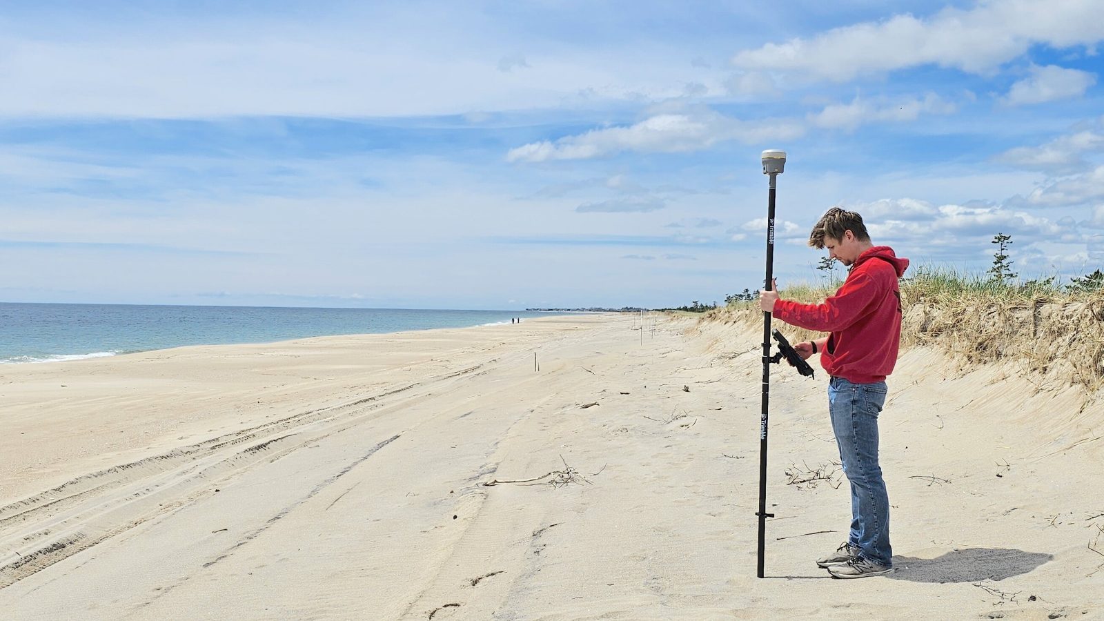 More than 60 years of beach survey data reveal the extent of shoreline erosion