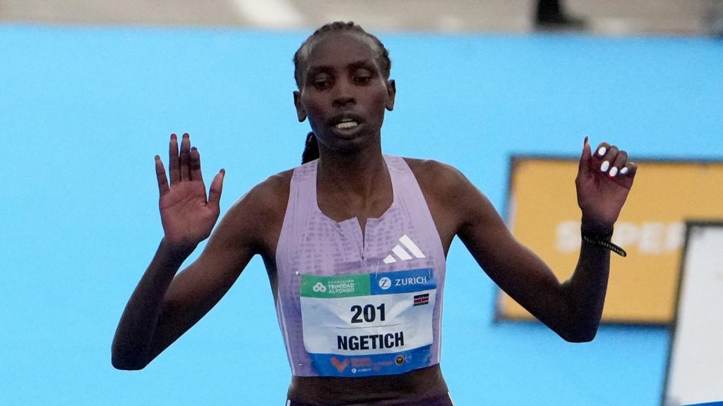 Ngetich breaks women-only half-marathon record