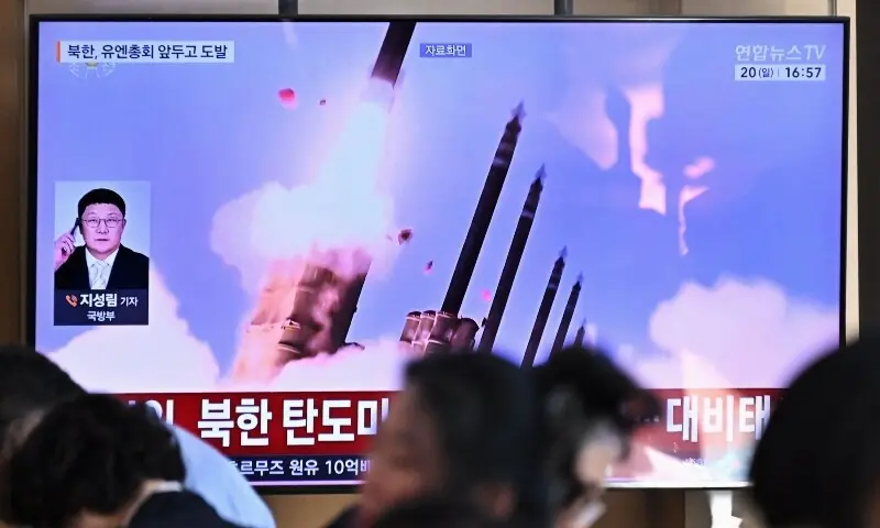 North Korea fires ballistic missile into East Sea: Seoul