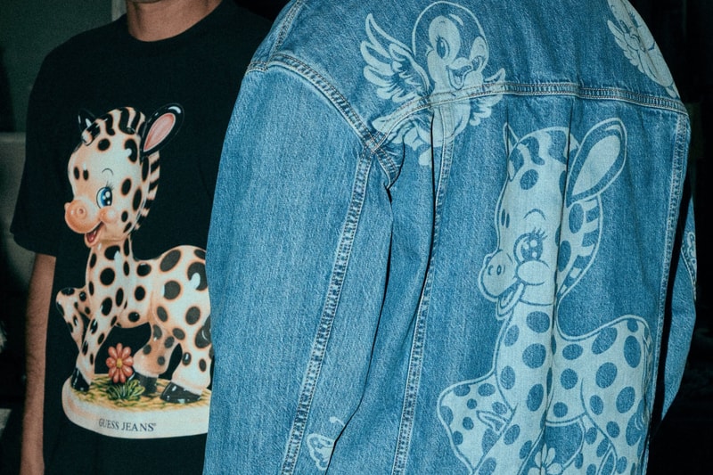 Ozzie Juarez Covers His GUESS JEANS Collab in Animal Print