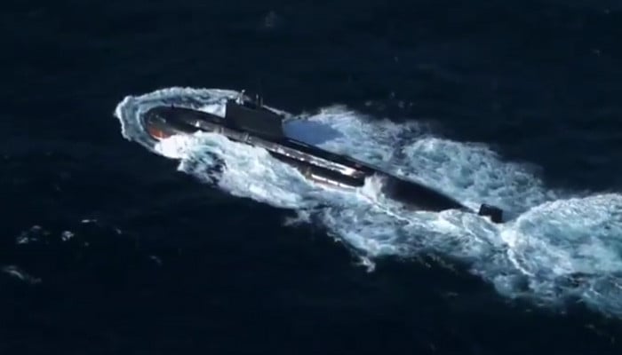 Pakistan Navy's Hangor-class submarine conducts maiden live weapon firing: ISPR
