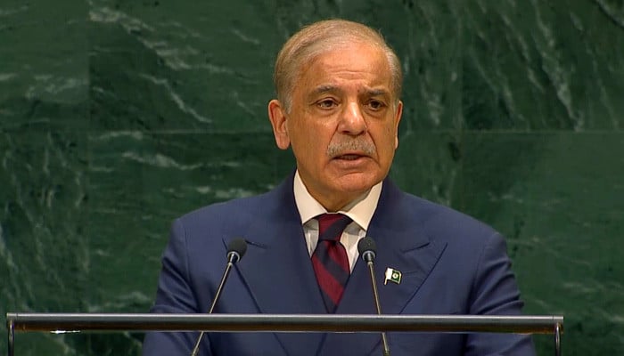 PM Shehbaz addresses United Nations General Assembly