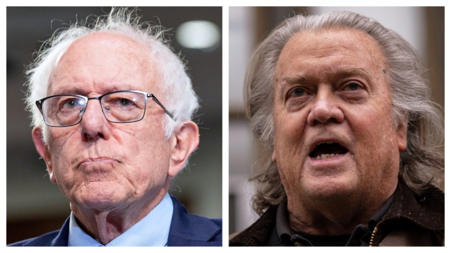 Sanders, Bannon to speak at event calling for AI controls