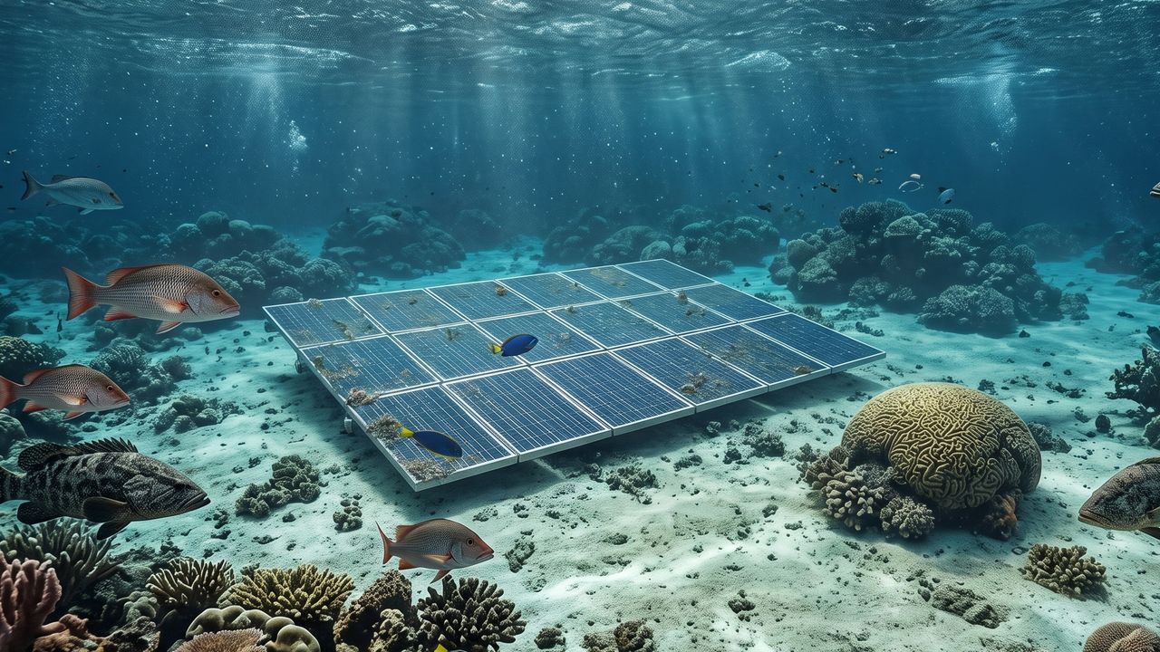 Scientists test underwater solar panels that work 10 meters beneath the waves —breakthrough perovskite tech could support self-powered marine drones