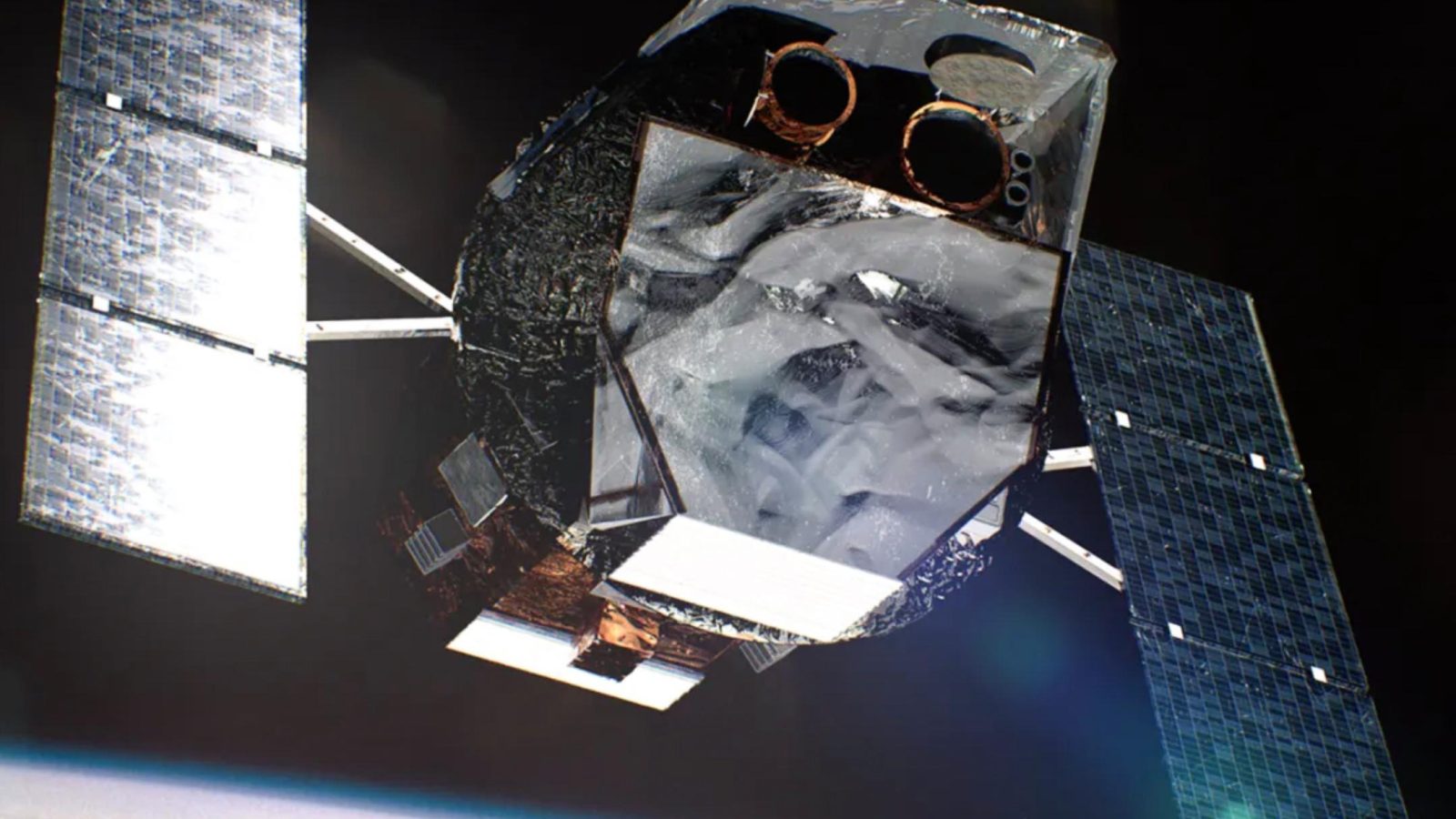 Spacecraft returns to Earth after rescue mission for ageing Nasa telescope fails