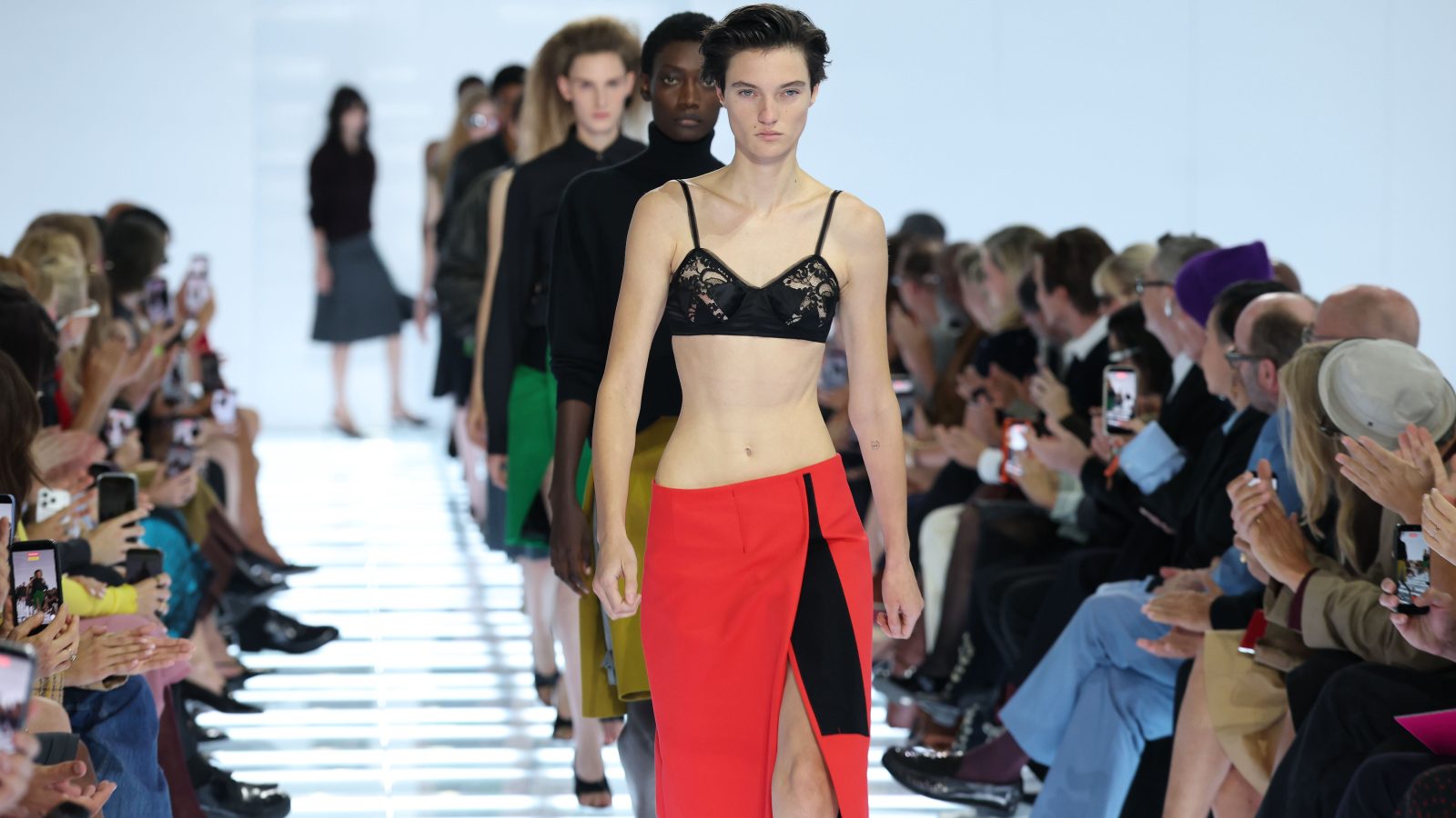 The Prada Spring 2027 Collection Is Already Causing a Run on Skirts