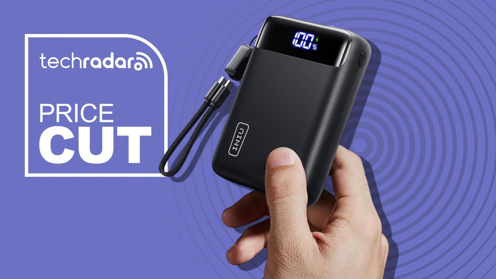 This 20,000mAh mini power bank has a few clever tricks for $27