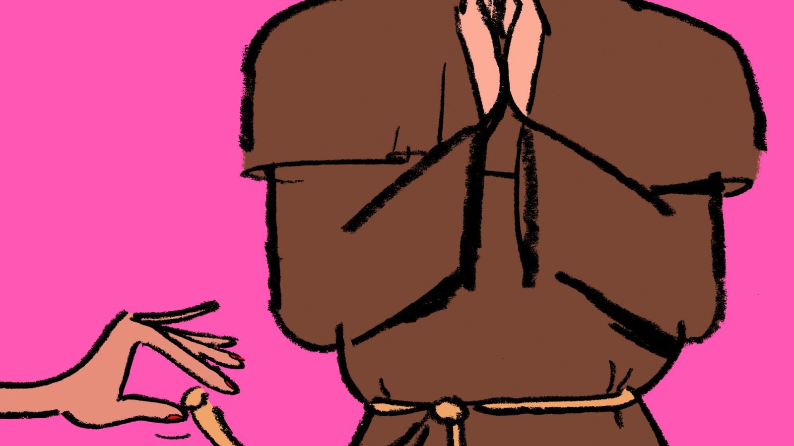 This is how we do it: ‘As a Catholic monk, I was celibate. But sex with Orla feels so natural’