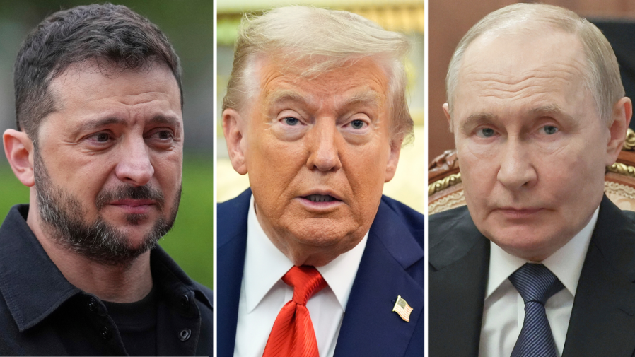 Trump says Russia, Ukraine agree to avoid energy targets as fuel prices rise