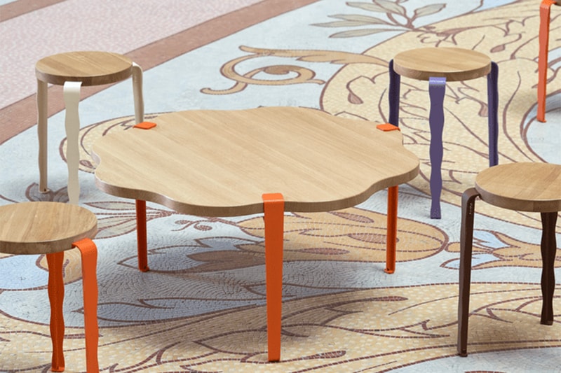 Uchronia Brings Fluid Curves and Glitter Finishes to Tiptoe’s Signature Furniture