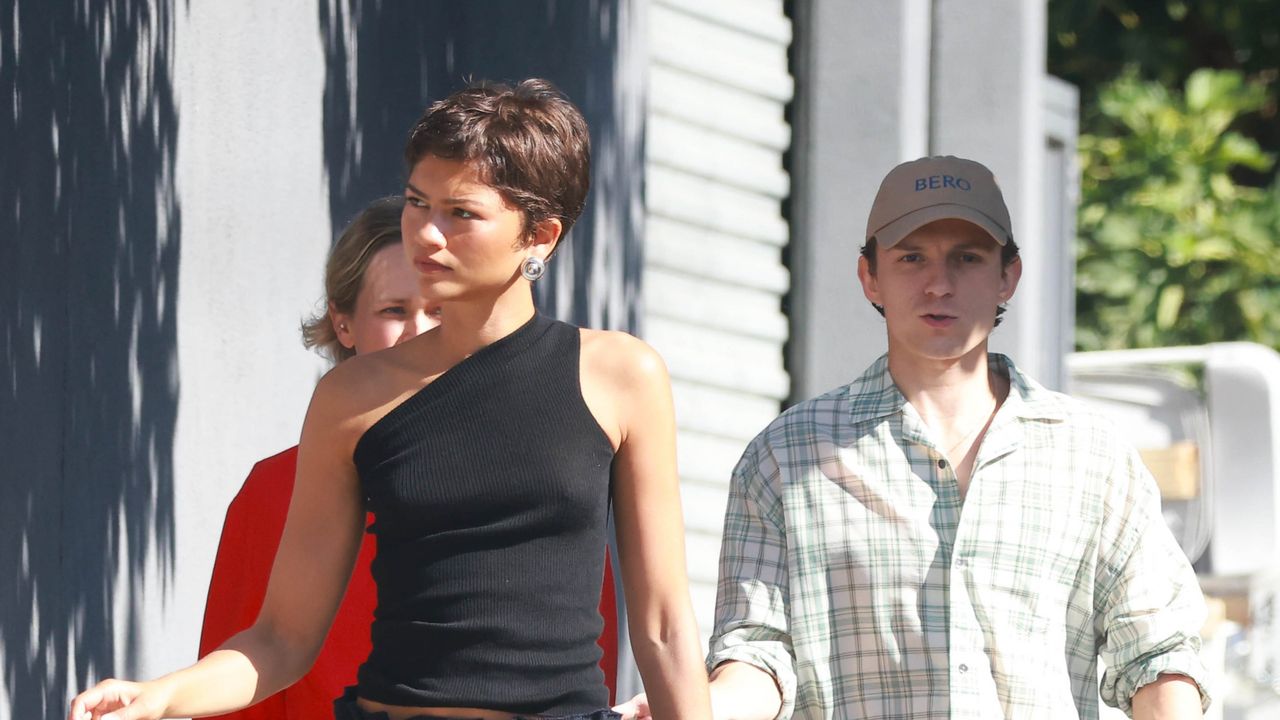 Zendaya and Tom Holland Continue Their Polar Opposite Couple Style