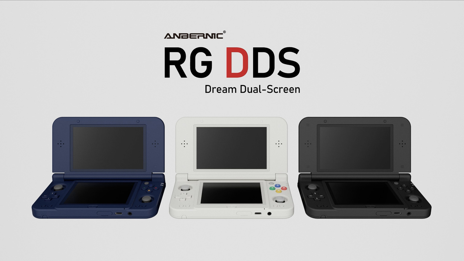 Anbernic's next dual-screen handheld has the perfect aspect ratio for 3DS games