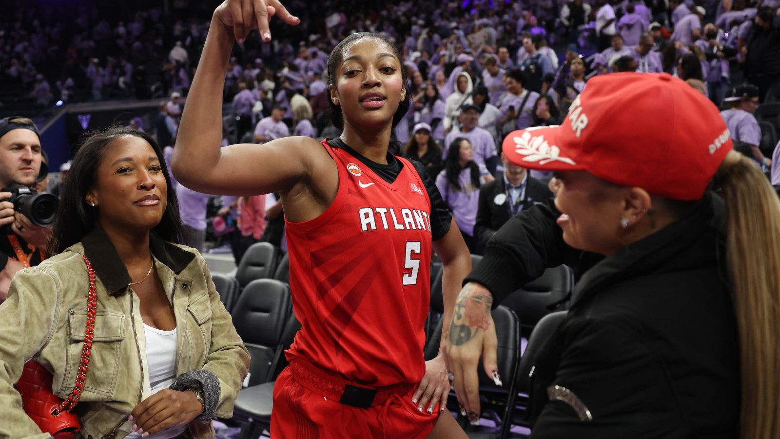 Angel Reese’s superb 30-point double-double helps Dream even WNBA finals