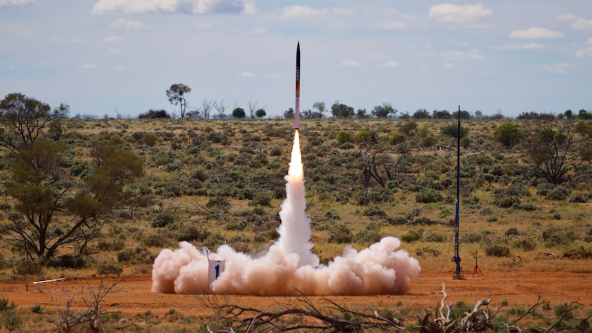 Budding rocket scientists put designs to the test in outback competition
