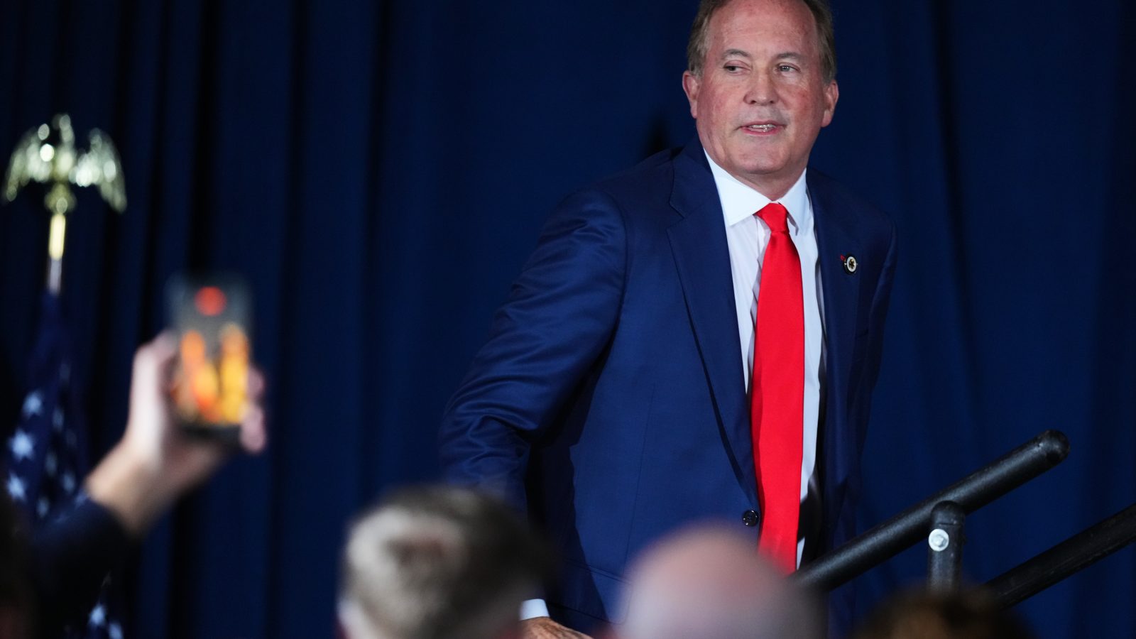 Campaign ‘all coming from DC,’ Paxton says