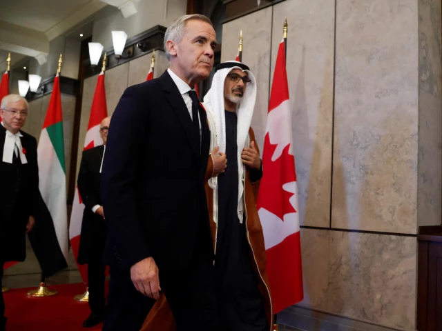 Canada, UAE sign trade deal as Carney seeks new trading partners