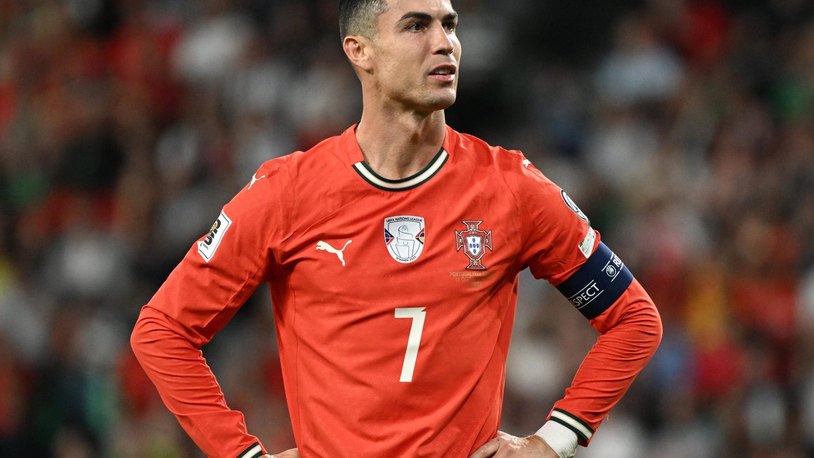 Cristiano Ronaldo receives 30-day suspension and £215 fine over Portugal walkout