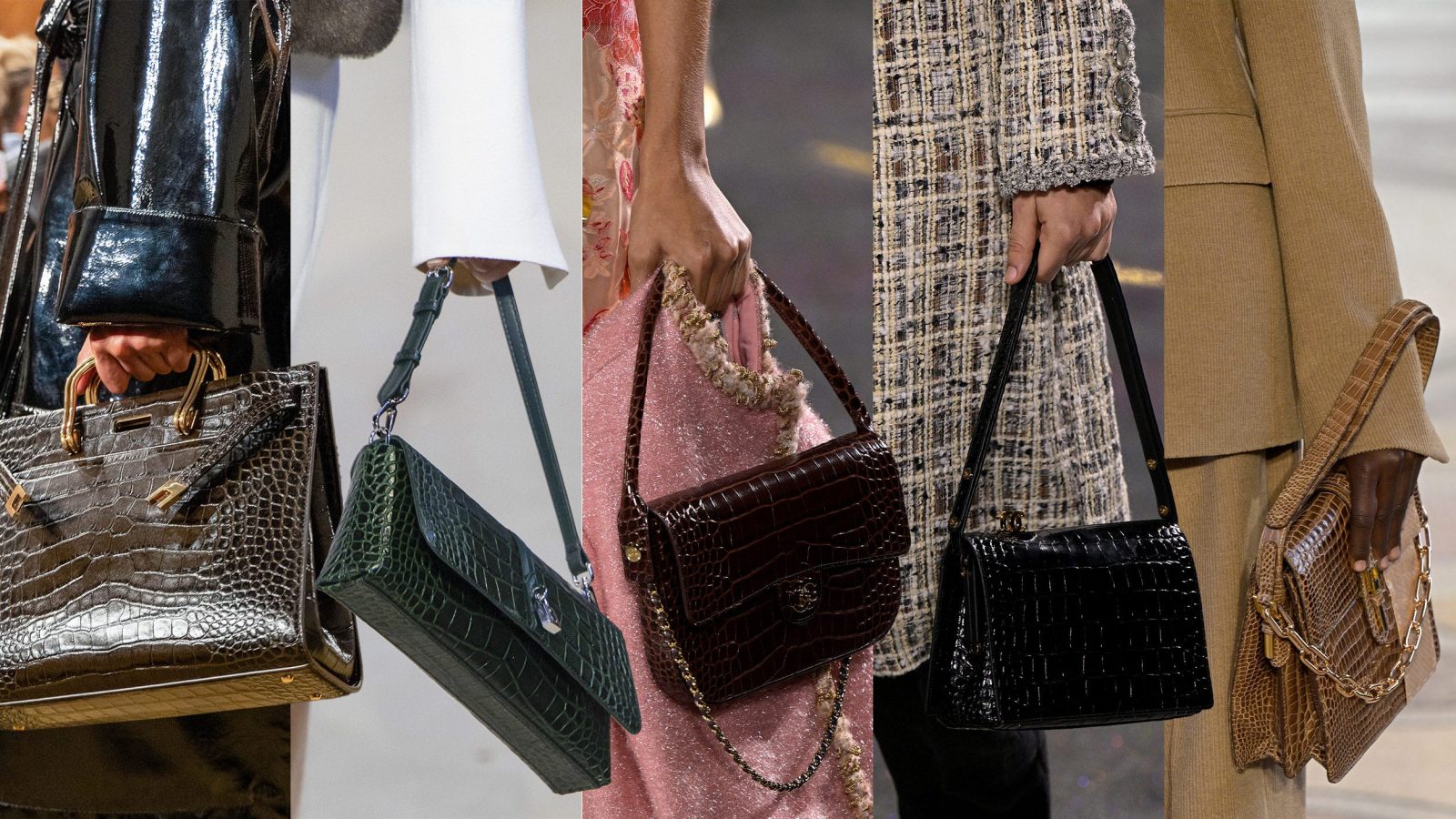 Croc-Embossed Bags Are the Key to a More Polished Fall Wardrobe