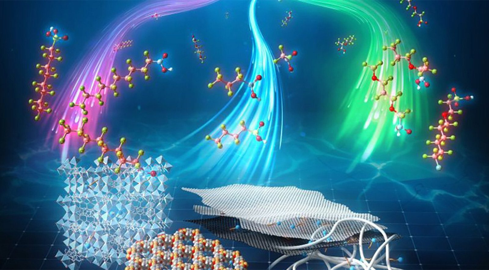 Designing better adsorbents to remove PFAS from water