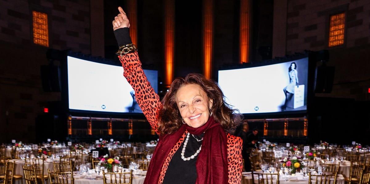 Diane von Furstenberg Was Honored at FIT’s Couture Council Luncheon