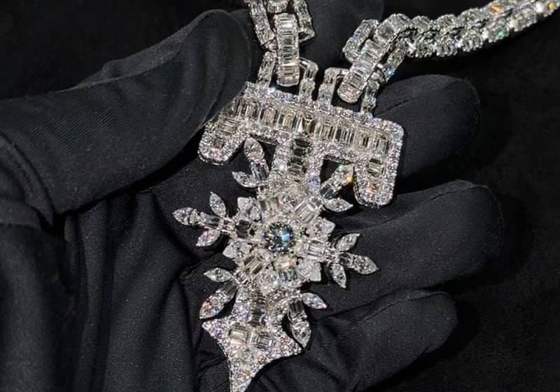 Elliott Eliantte Crafts Custom Diamond-Encrusted "Tina Snow" Chain for Megan Thee Stallion