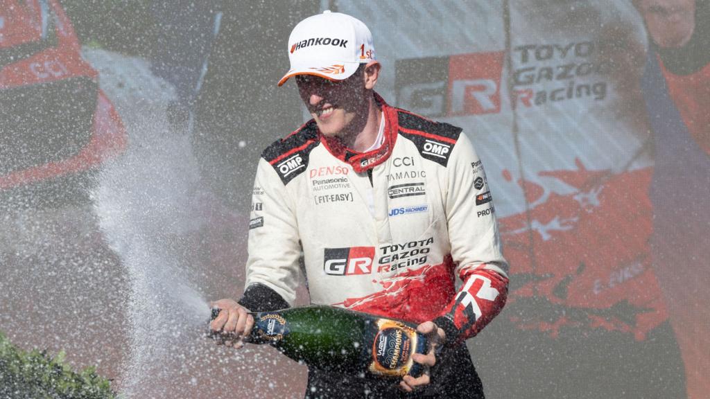 Evans claims dramatic WRC title after Solberg crash