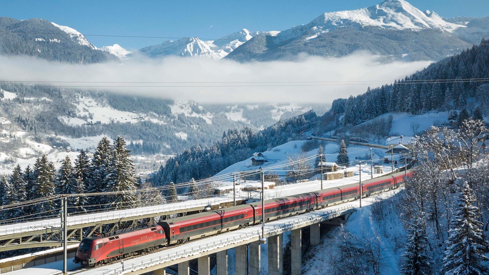 Fast track to the slopes: 12 European ski resorts by rail – in less time than you may think