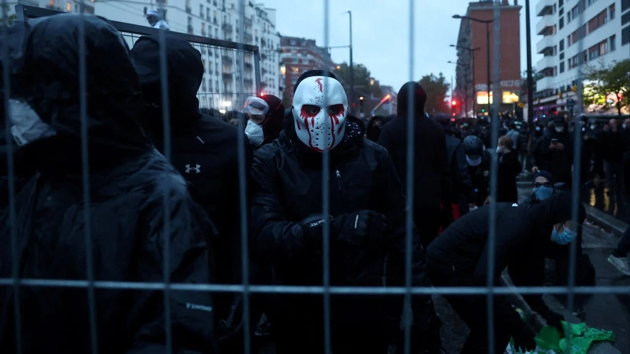France on alert as 70,000 police mobilised for Halloween protests
