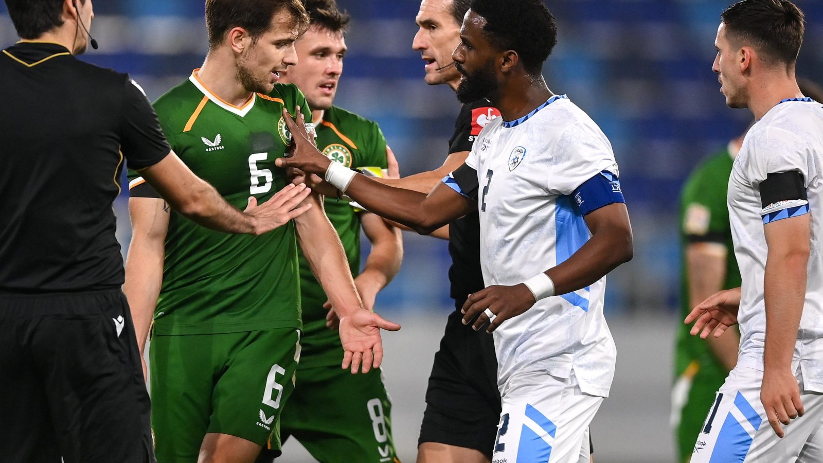 Hallgrímsson calls on Uefa to keep Ireland and Israel apart in future after bad-tempered draw