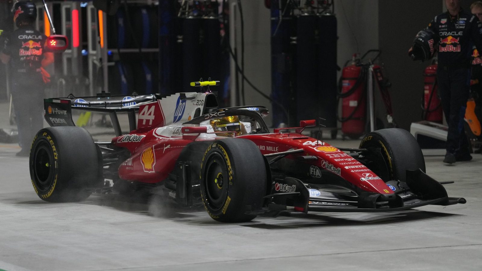 Hamilton apologises to Ferrari for overriding strategy call