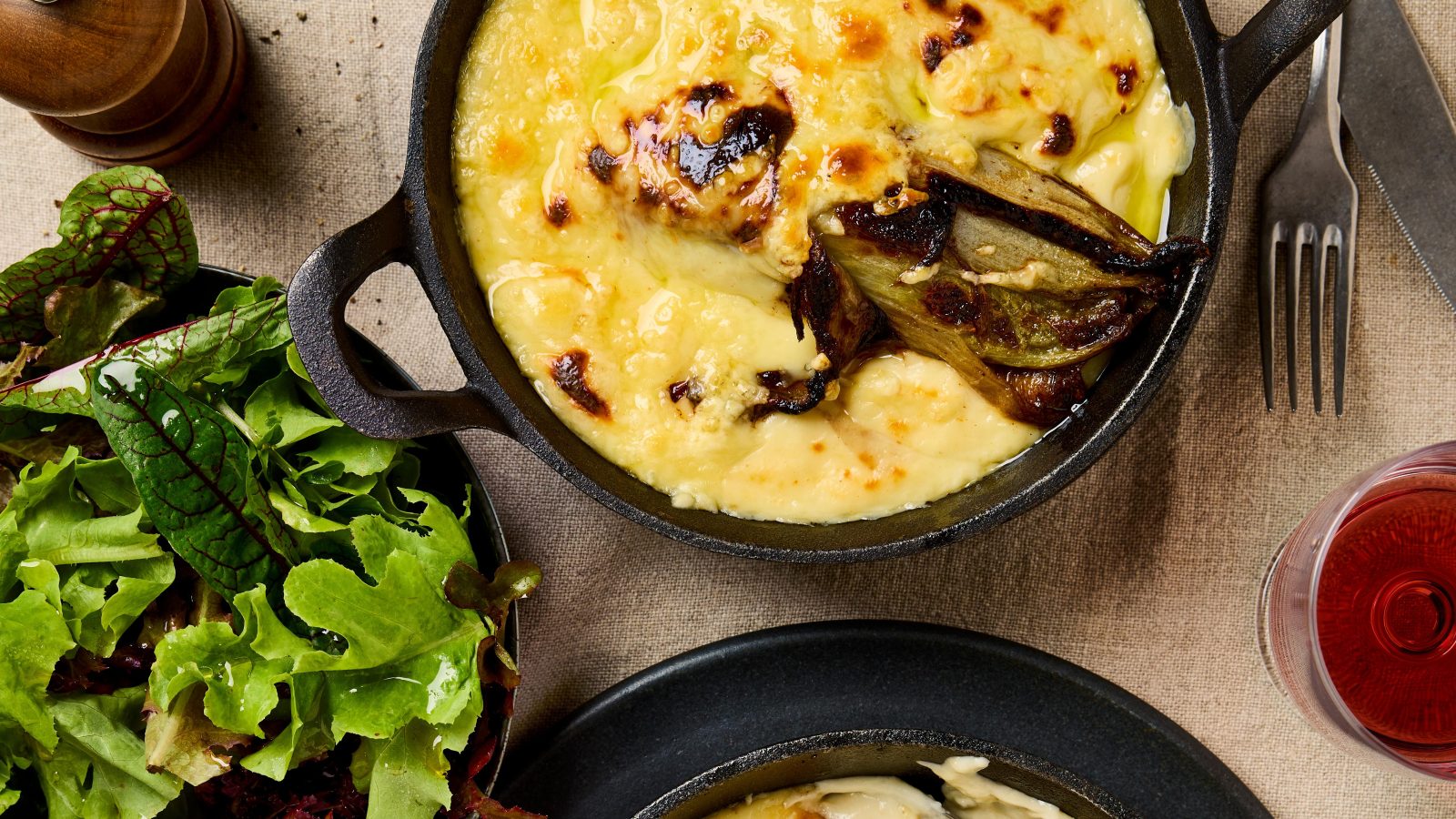 Henry Harris’s recipe for vegetarian endive au gratin