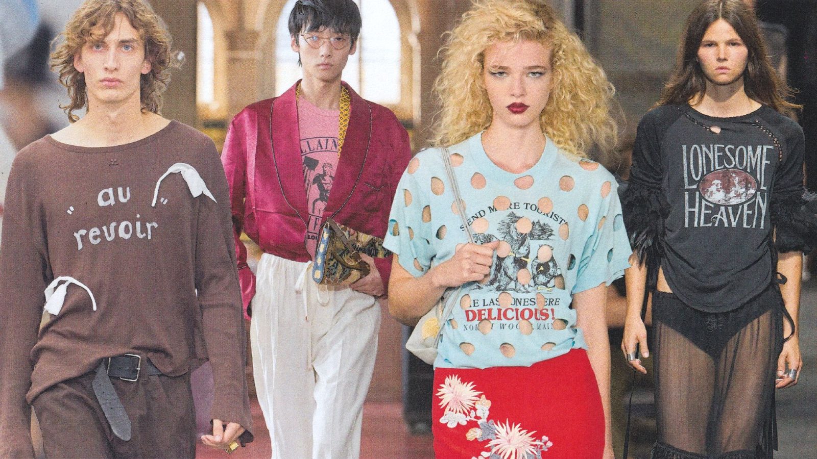 Here Are the Best Graphic T-Shirts From the Spring 2027 Runways