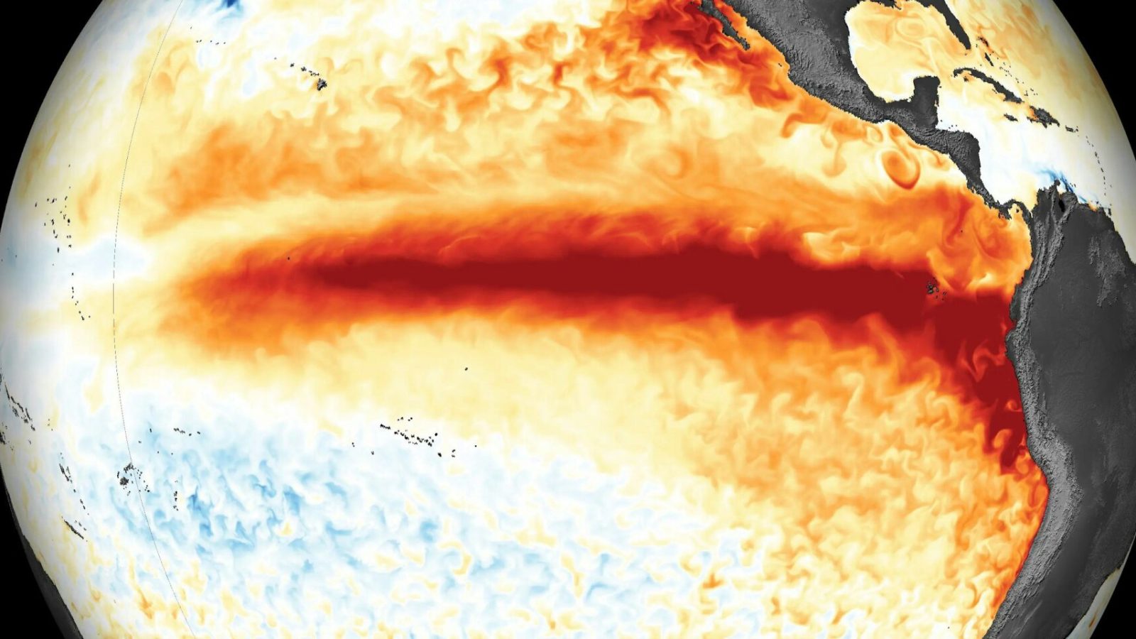 How can the same El Niño cause drought in one part of the world and floods in another?