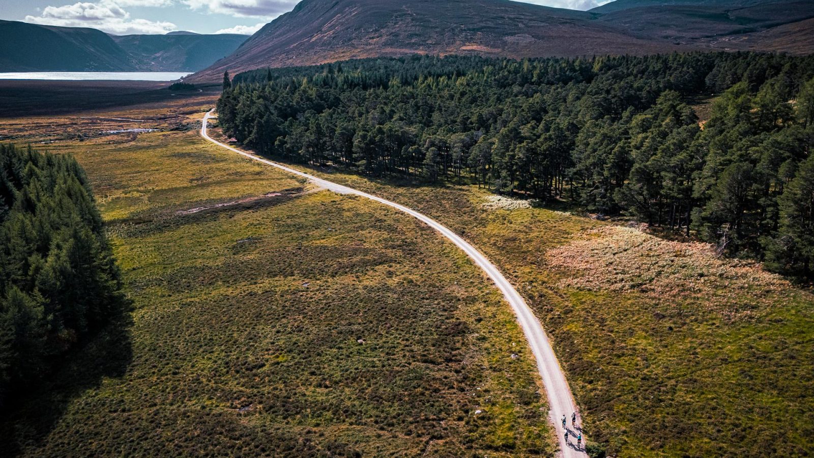 ‘It’s hard to imagine the fires of July’: a bike ride through the Cairngorms in Scotland
