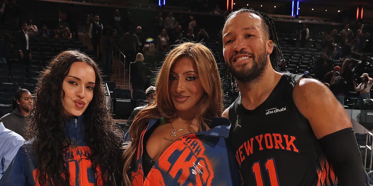 Katseye’s Lara Raj and Daniela Avanzini Make Knicks Merch Look So Good